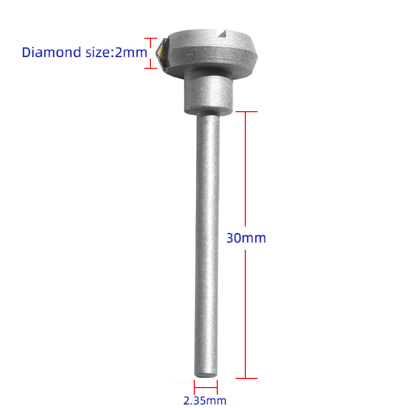 Diamond Flywheel Bright Cut Tool_Button Type