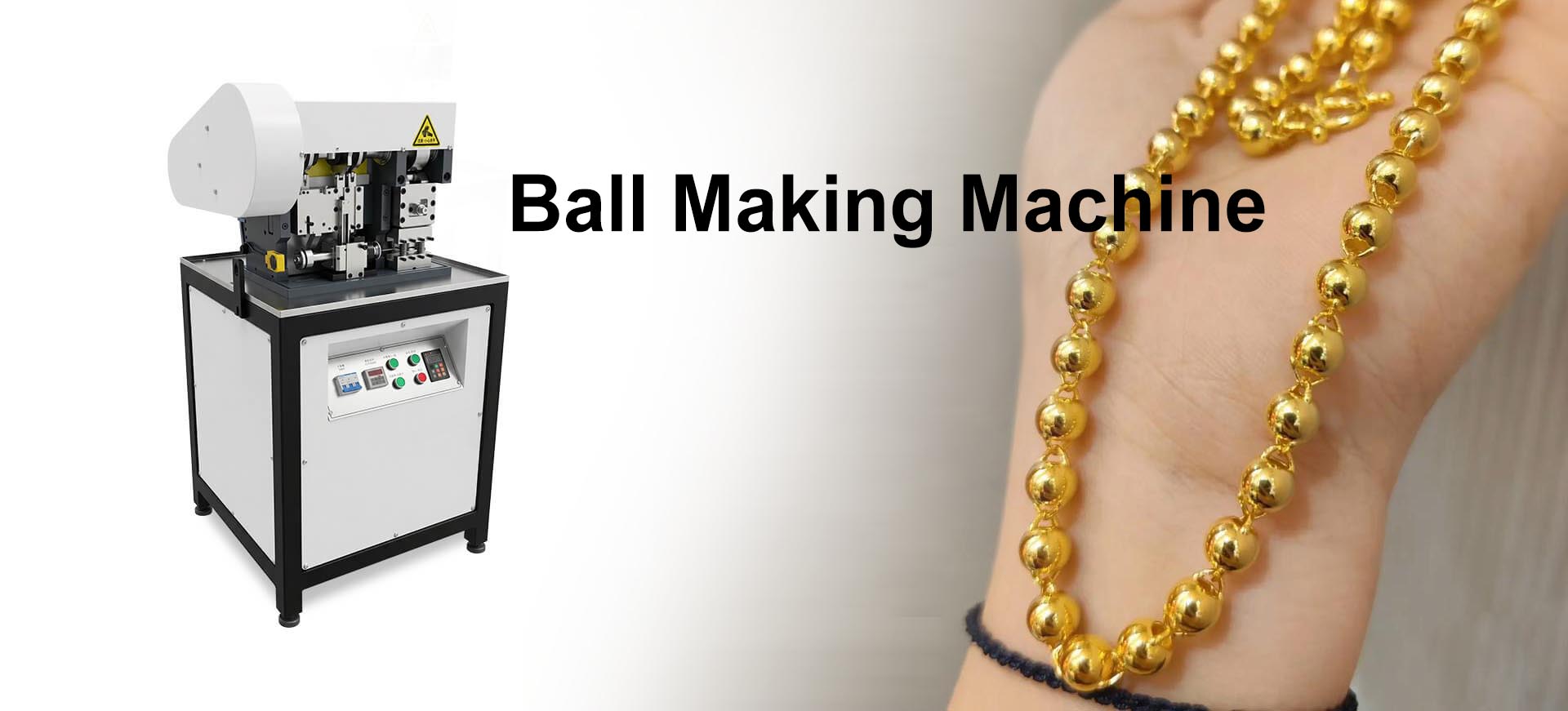 bead making machine for gold jewelry