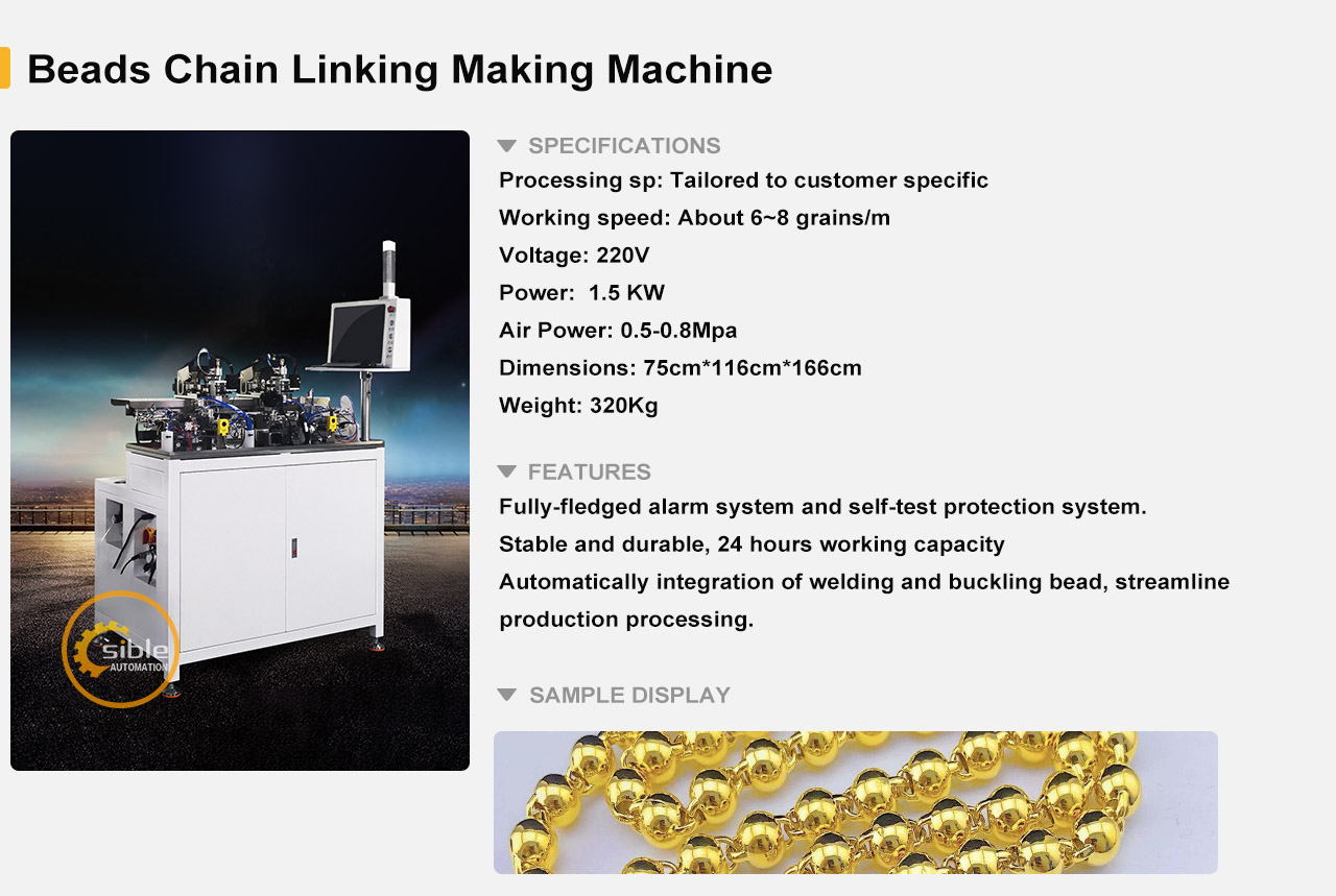 扣链机 sible jewelry machines